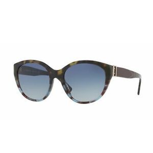Burberry Multi-Colored Blue Havana Sungasses